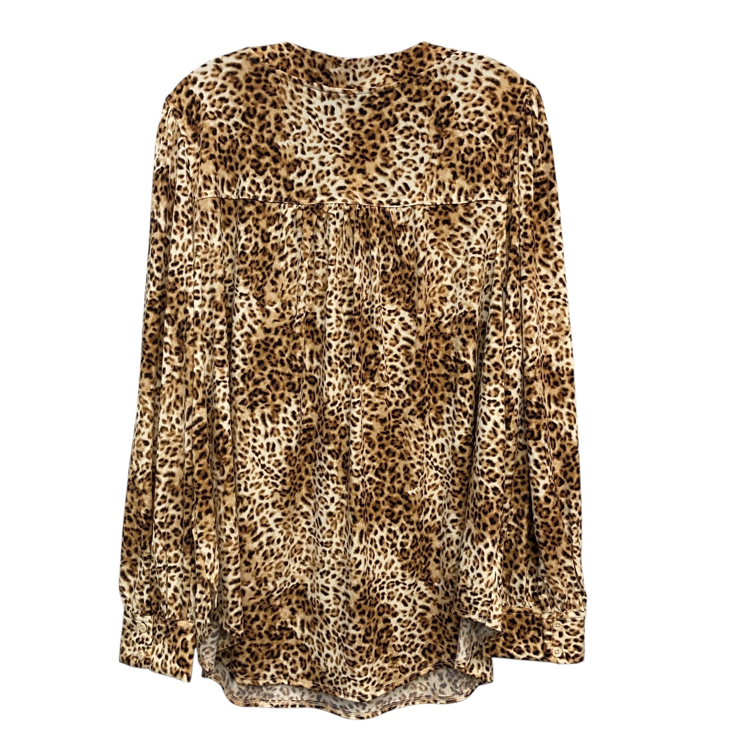 Top Ls By Lane Bryant In Animal Print, Size:1X