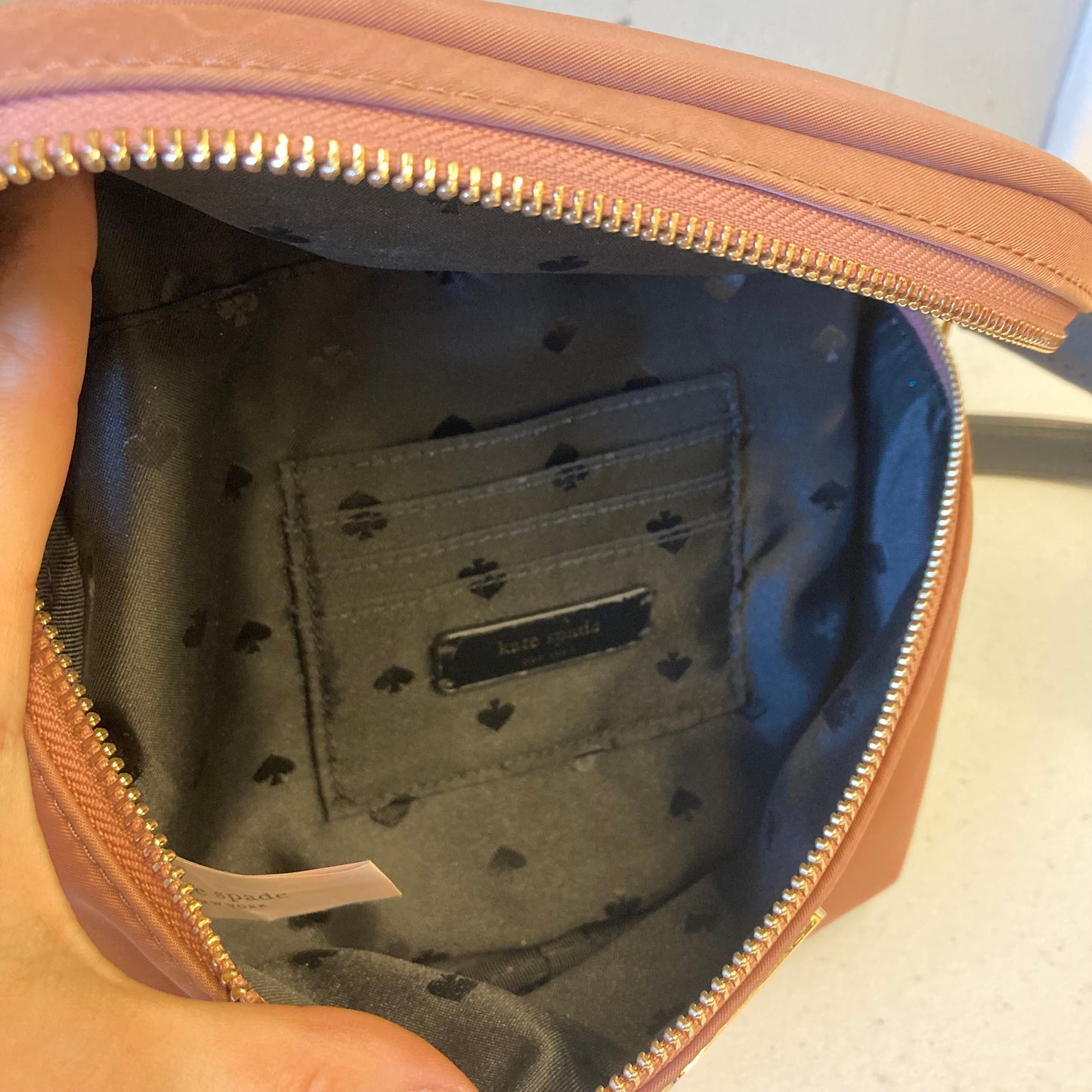 Belt Bag Designer By Kate Spade In Mauve, Size:Medium