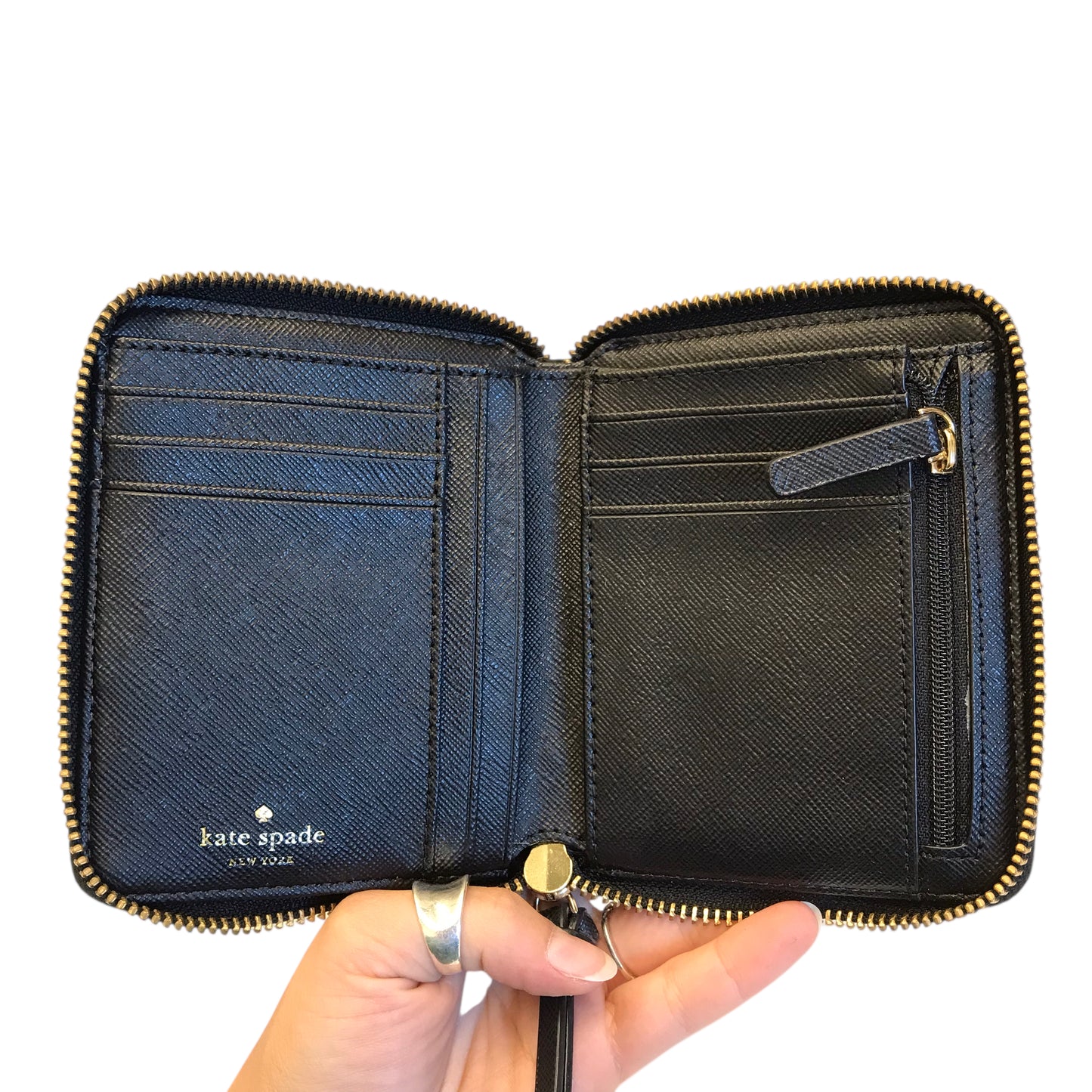 Wallet Designer By Kate Spade In Black, Size:Medium