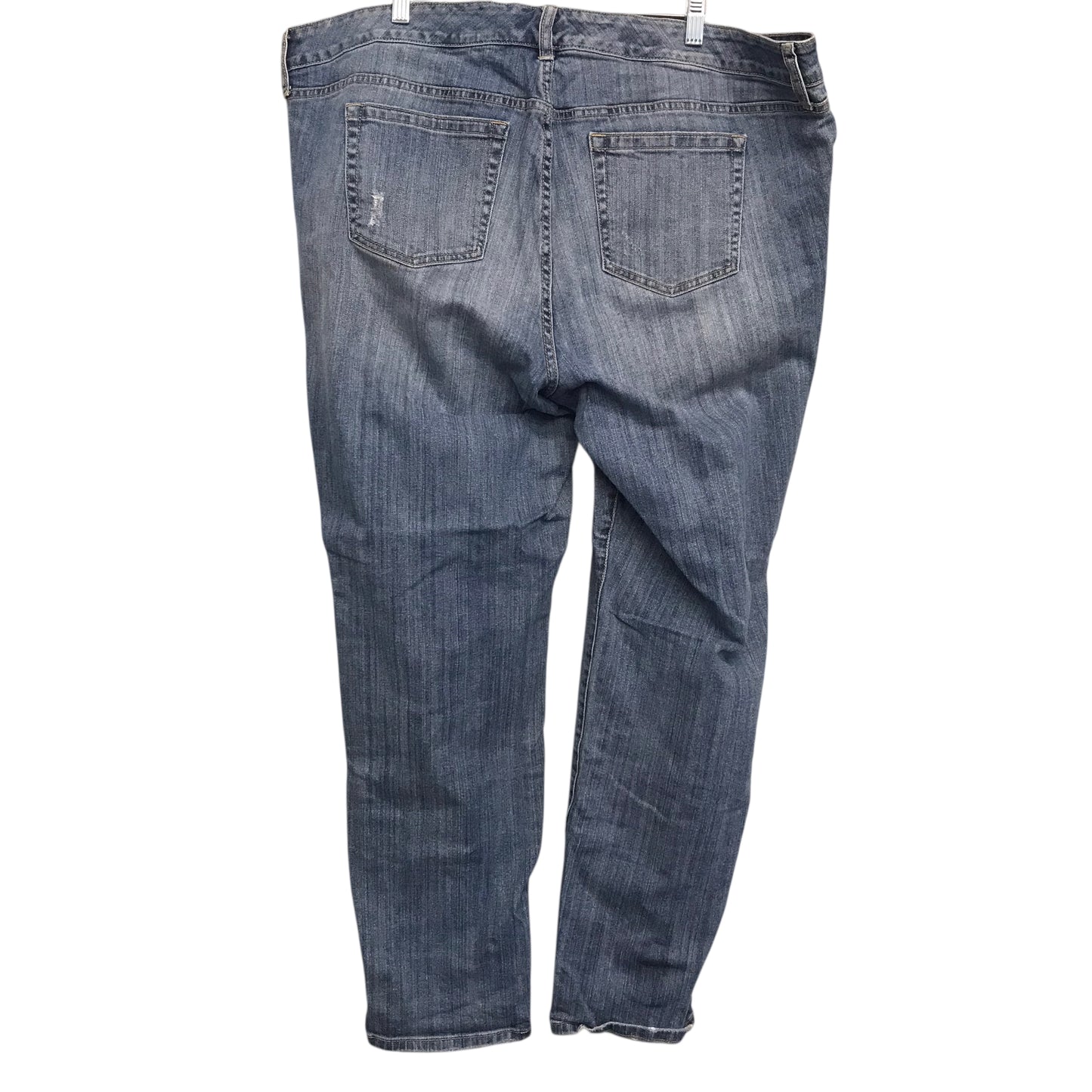 Jeans Boyfriend By Torrid In Blue Denim, Size:22