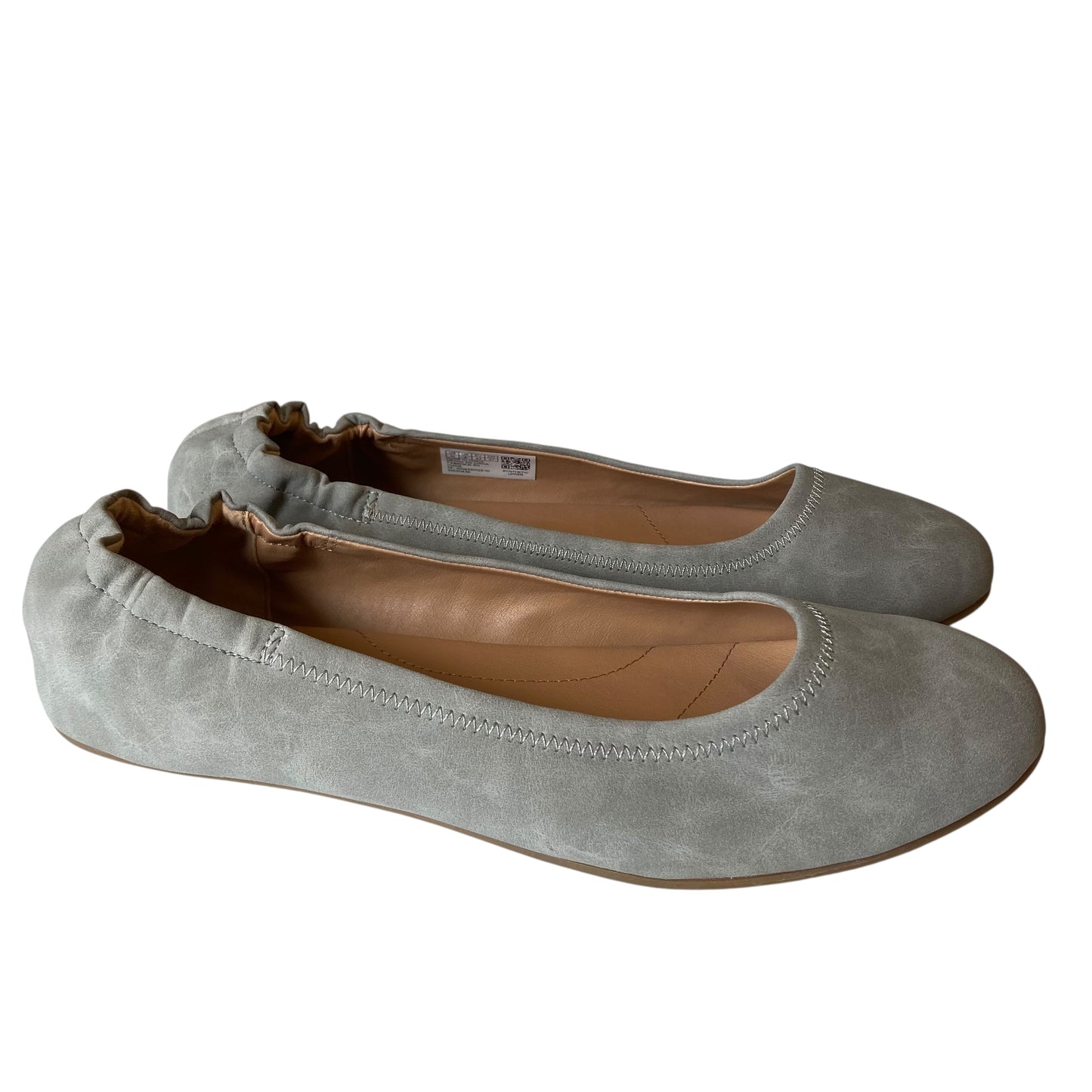 Shoes Flats By Toms In Grey, Size:10