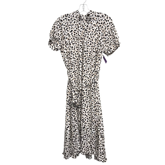 Dress Casual Midi By Ann Taylor In Animal Print, Size:S