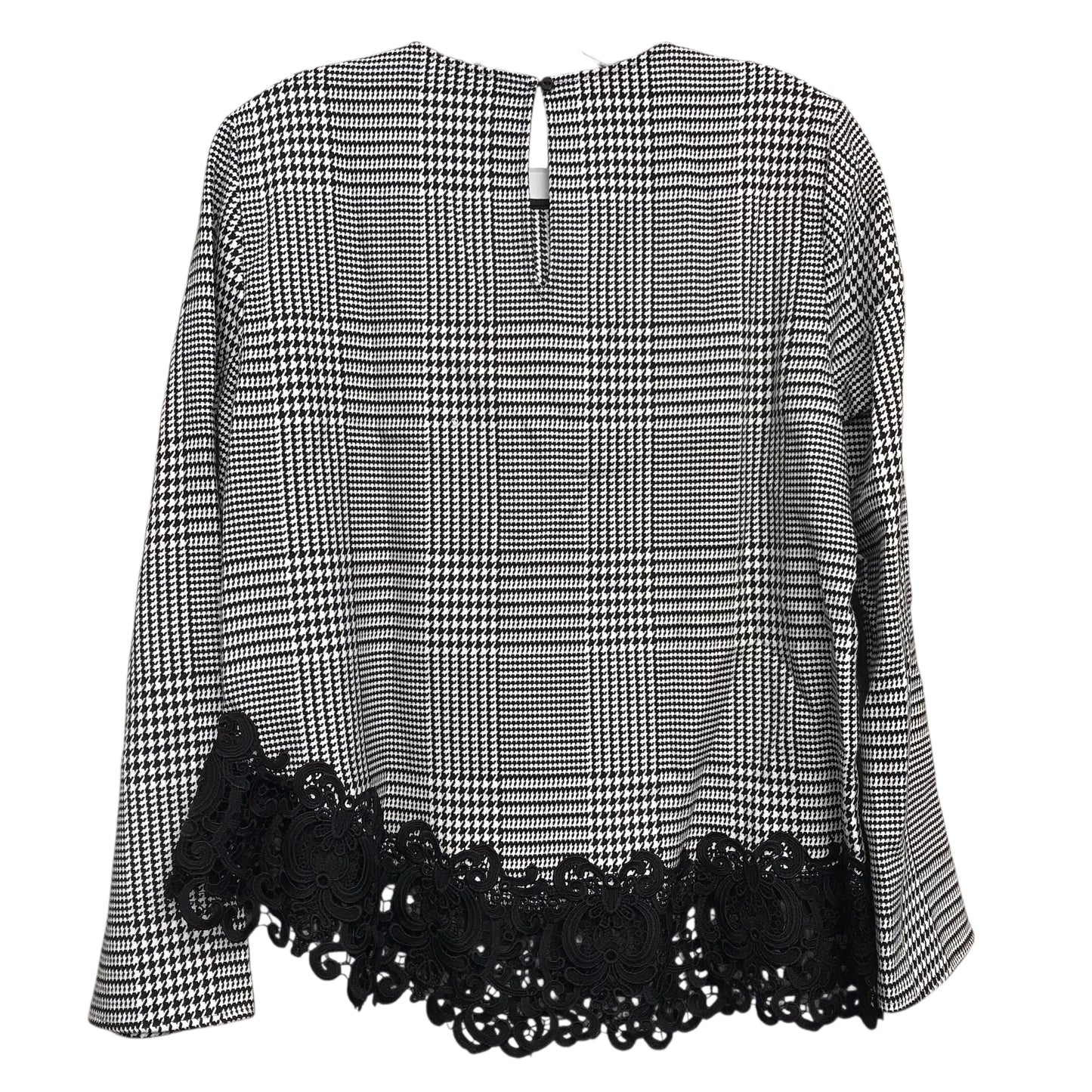 Top Ls By Zara In Black & White, Size:M
