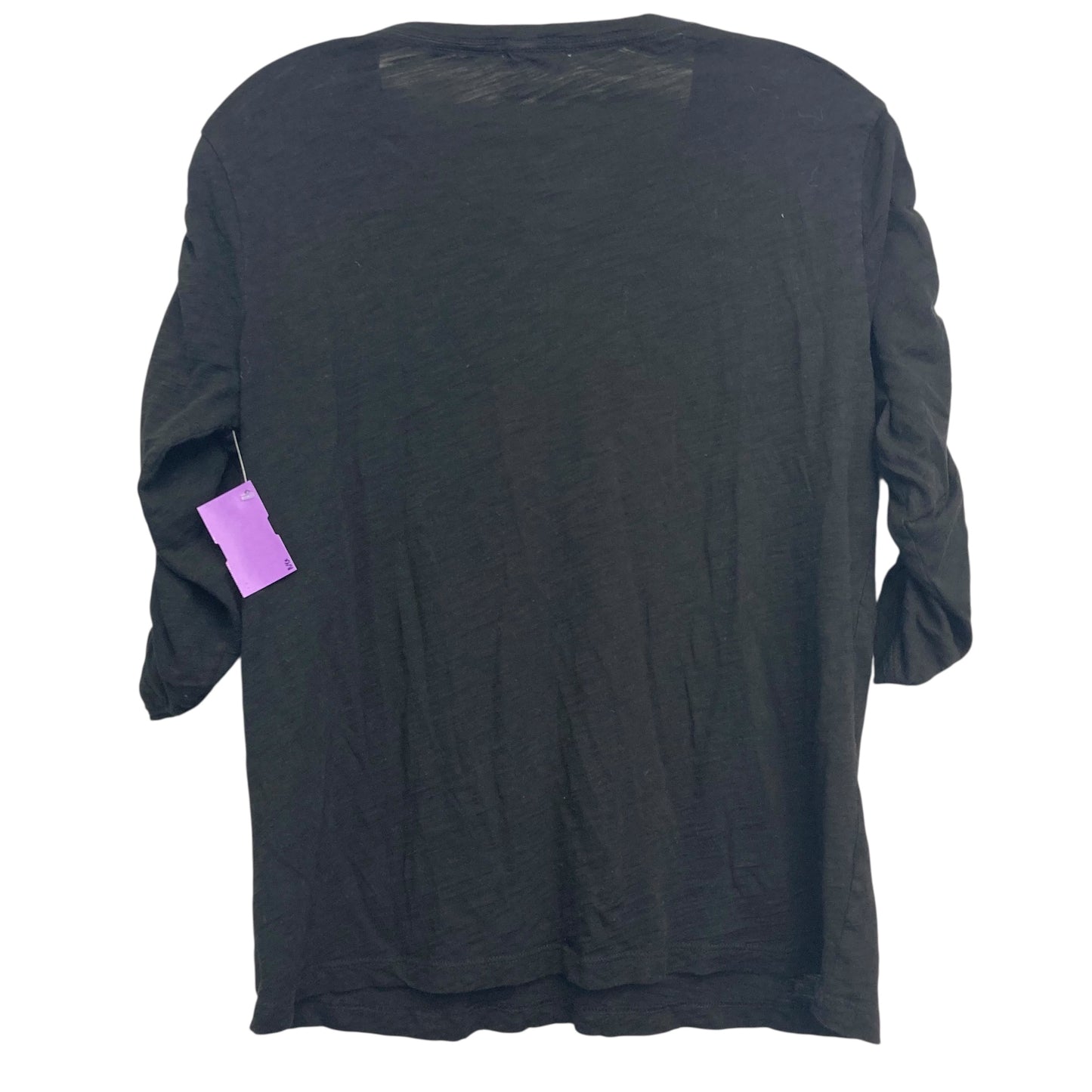 Top 3/4 Sleeve By Goldie In Black, Size:M