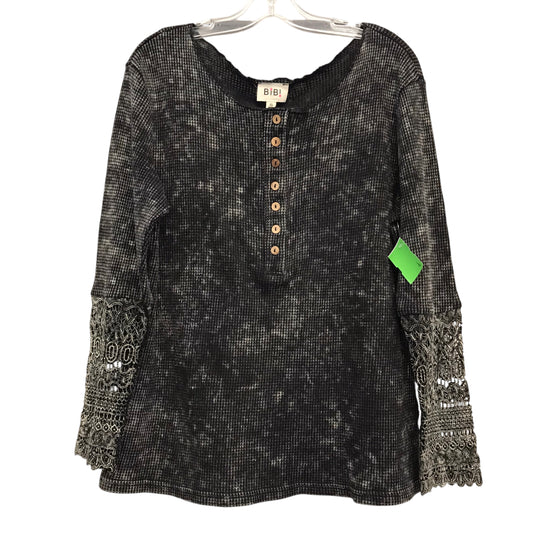 Top Ls By Bibi In Black, Size:Xl