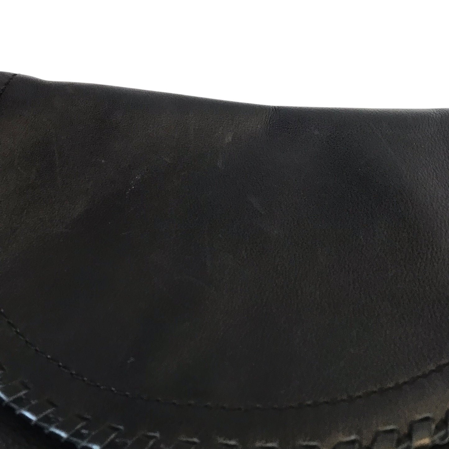 Handbag Leather By Margot In Black, Size:Small