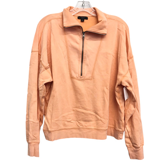 Top Ls By J. Crew In Orange, Size:M