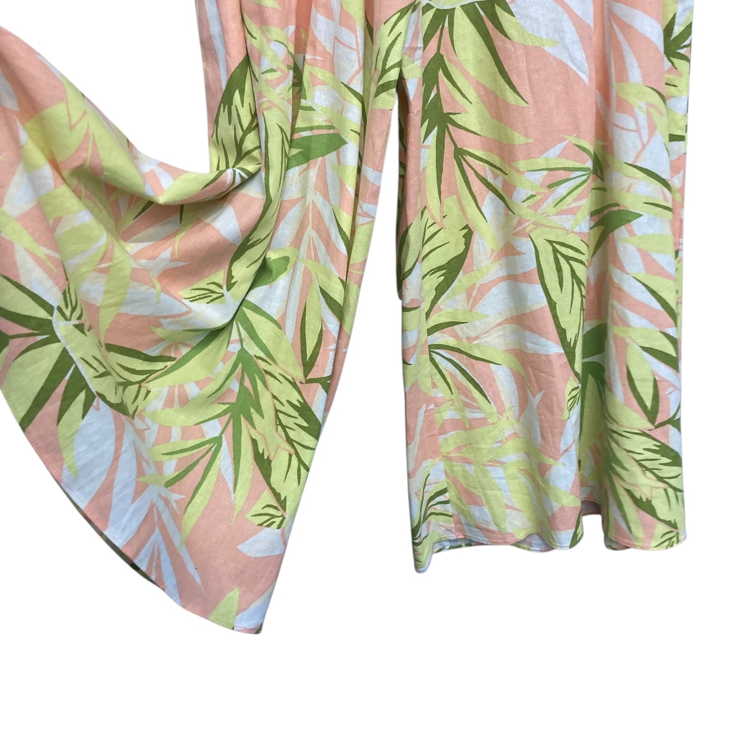 Pants Lounge By Cece In Tropical Print, Size:16