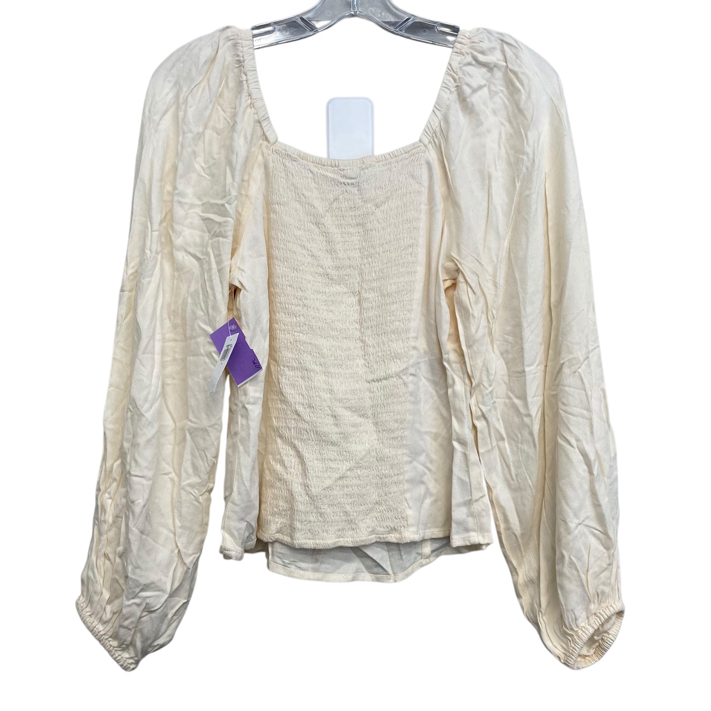 Top Ls By Old Navy In Cream, Size:S