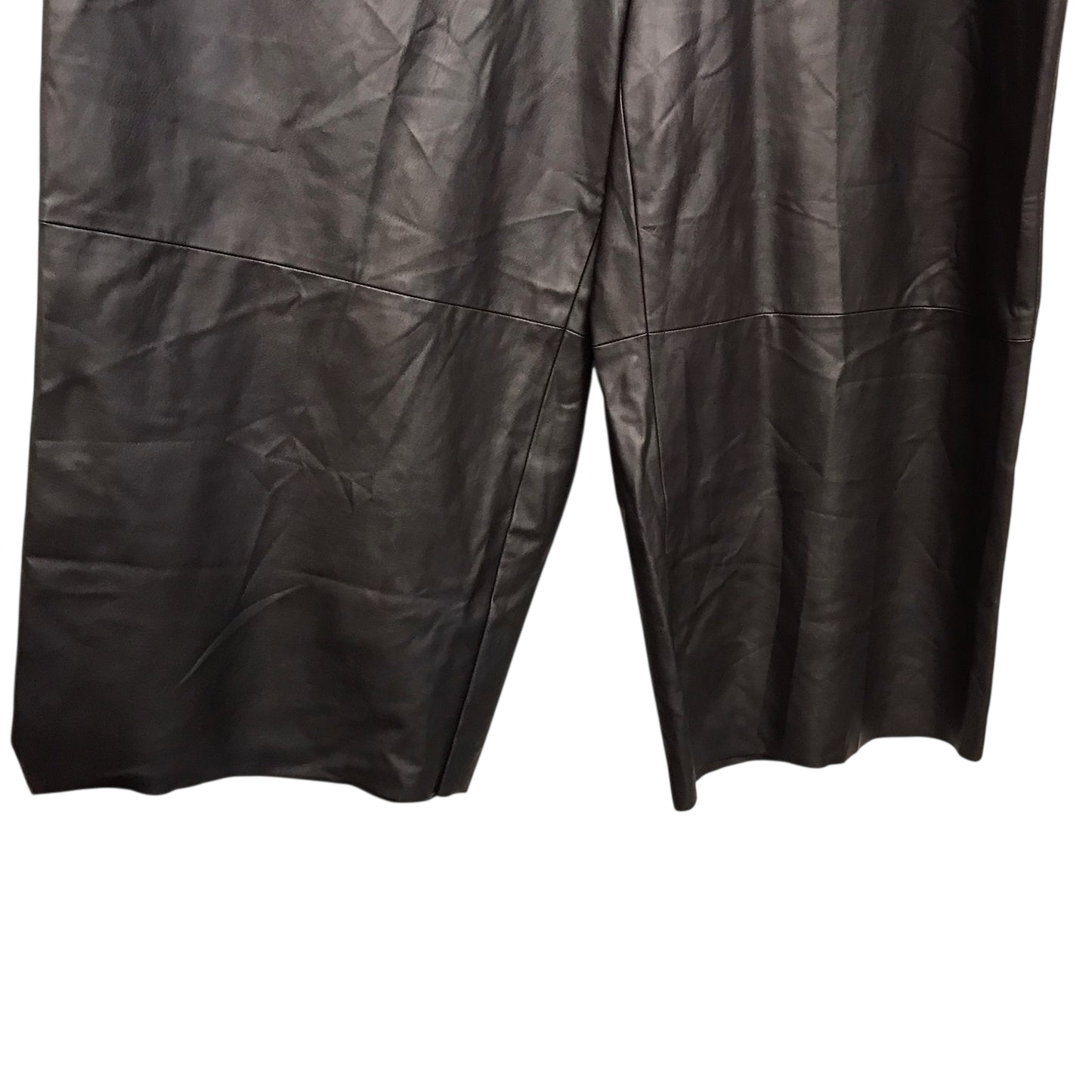 Pants Wide Leg By Isaac Mizrahi Live Qvc In Black, Size:26