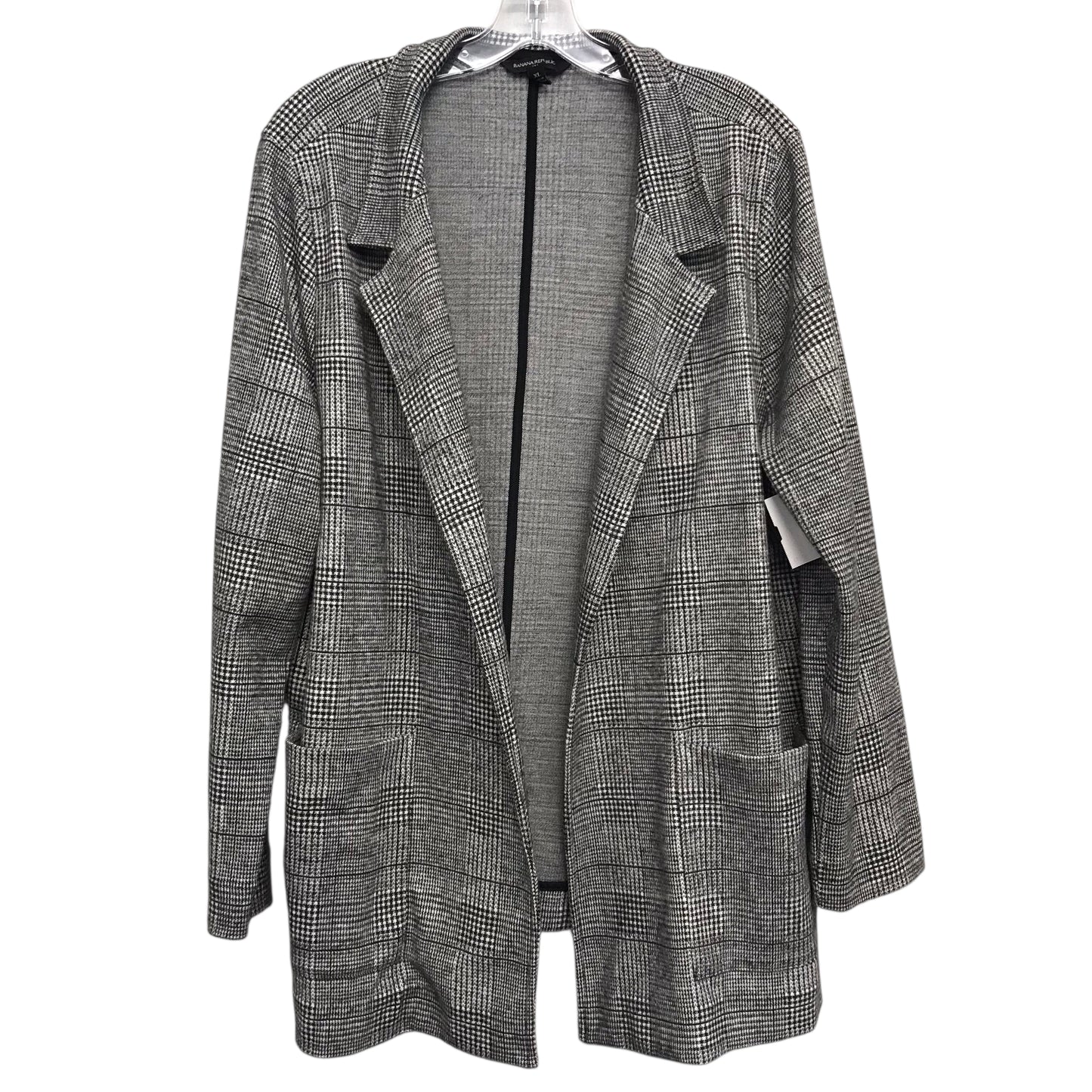 Blazer By Banana Republic In Plaid Pattern, Size:Xl