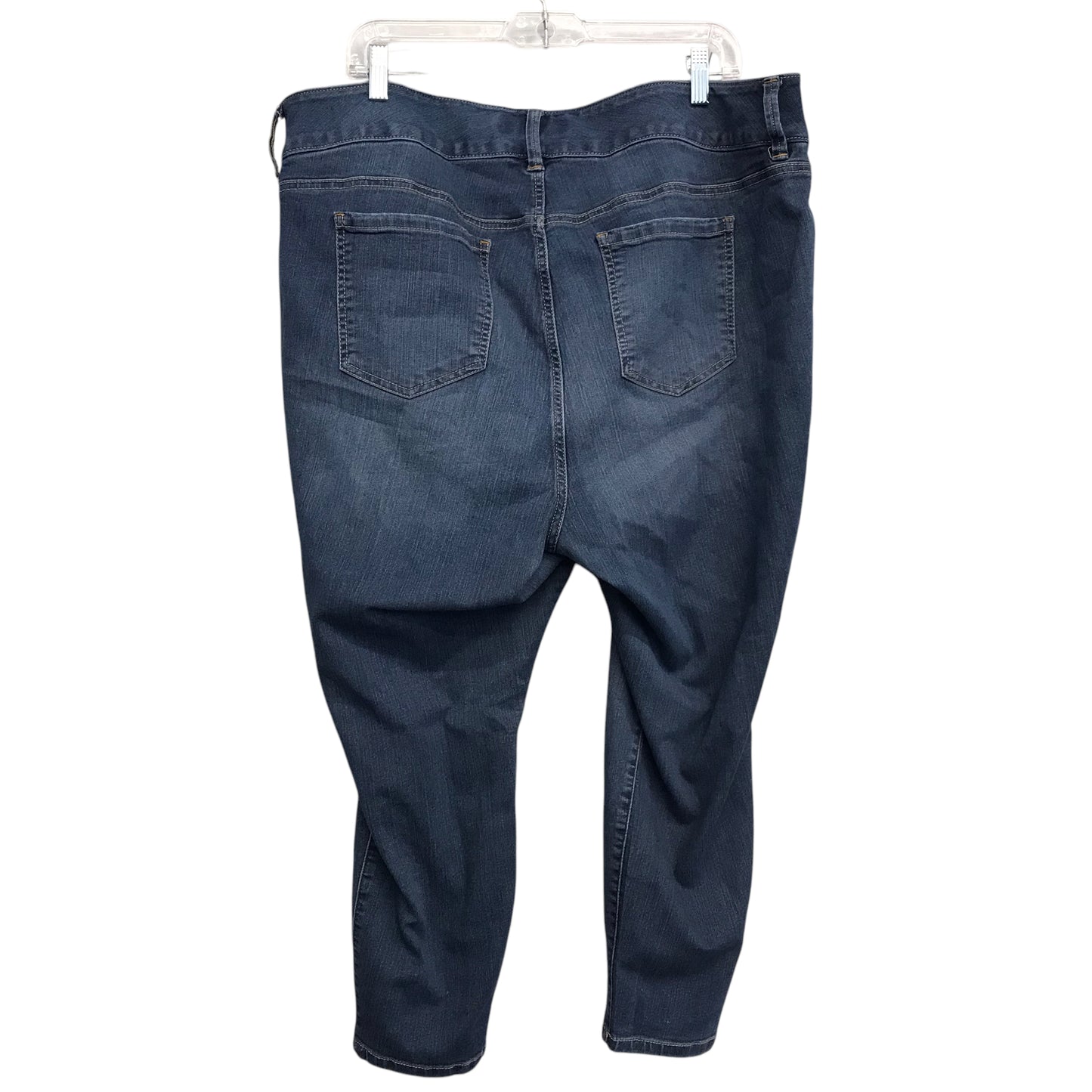 Jeans Skinny By Torrid In Blue Denim, Size:22 Extra Short