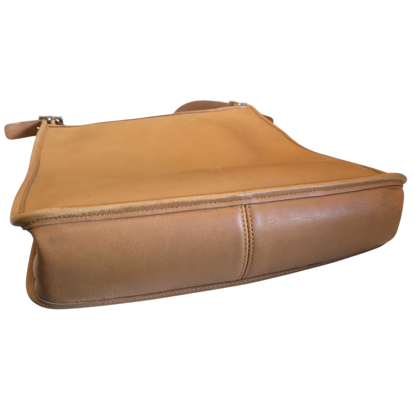 Crossbody Designer By Coach In Tan, Size:Small