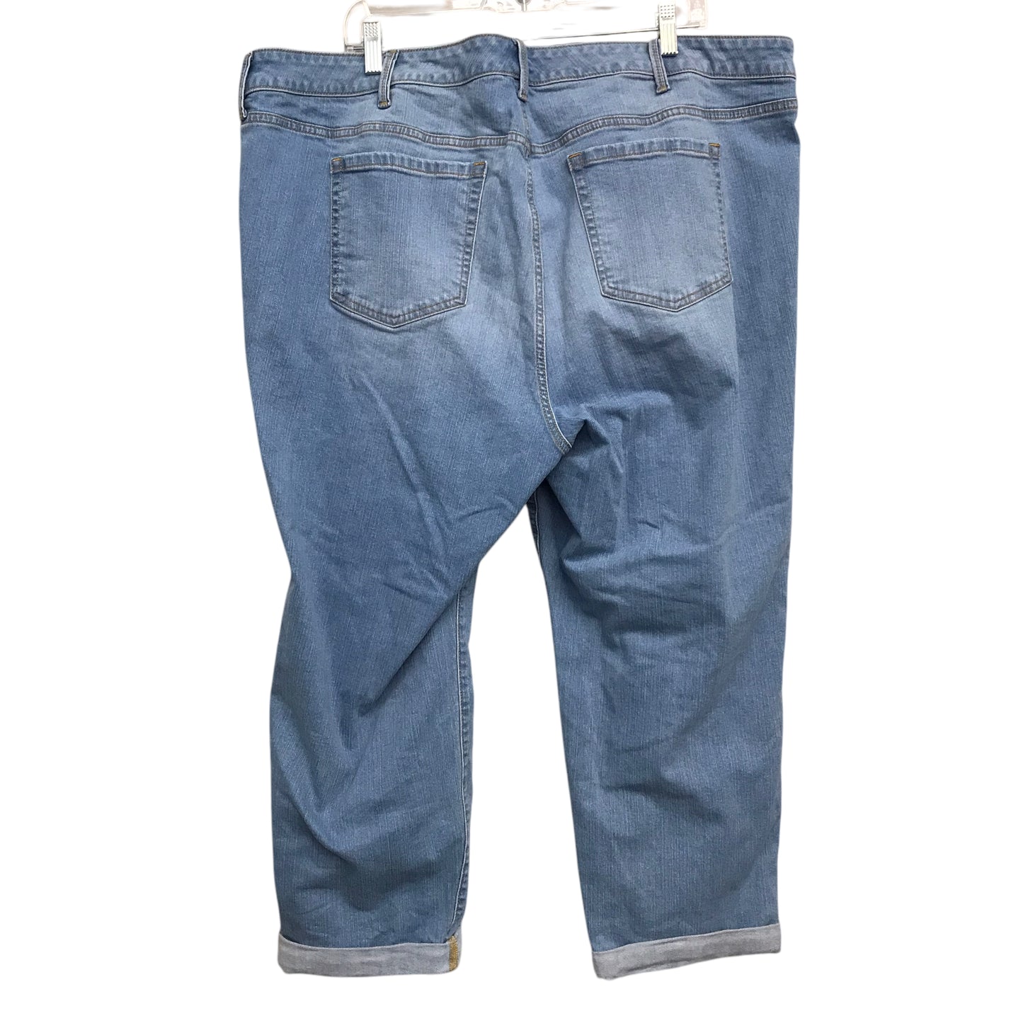 Jeans Boyfriend By Torrid In Blue Denim, Size:24