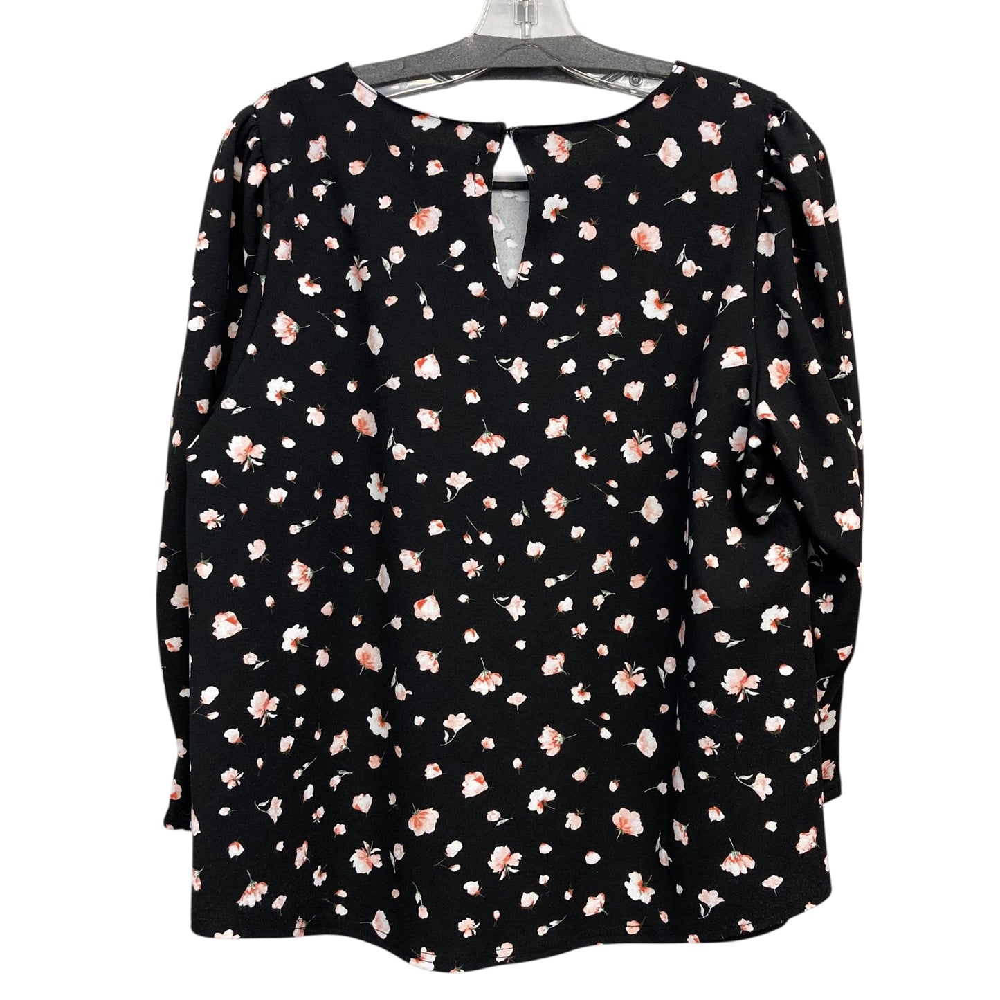 Top 3/4 Sleeve By Melloday In Floral Print, Size:L