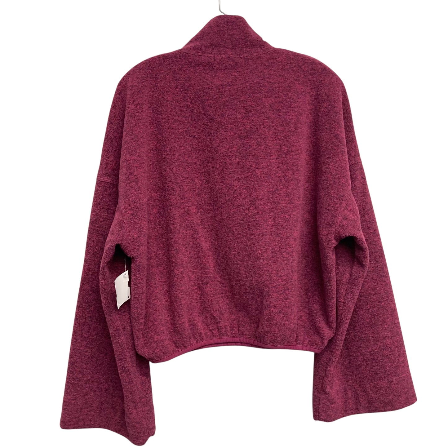 Athletic Top Ls Collar By Beyond Yoga In Pink, Size:M