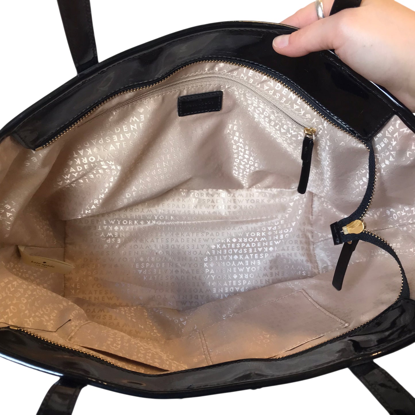 Handbag Designer By Kate Spade In Black, Size:Medium