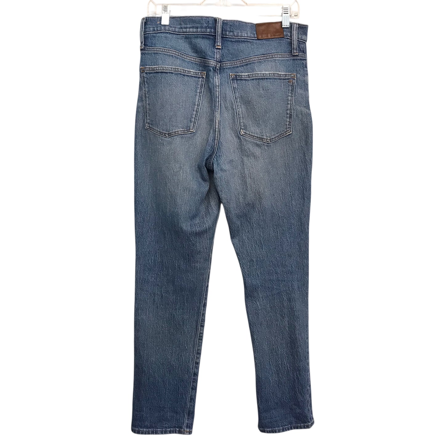 Jeans Straight By Madewell In Blue Denim, Size:6