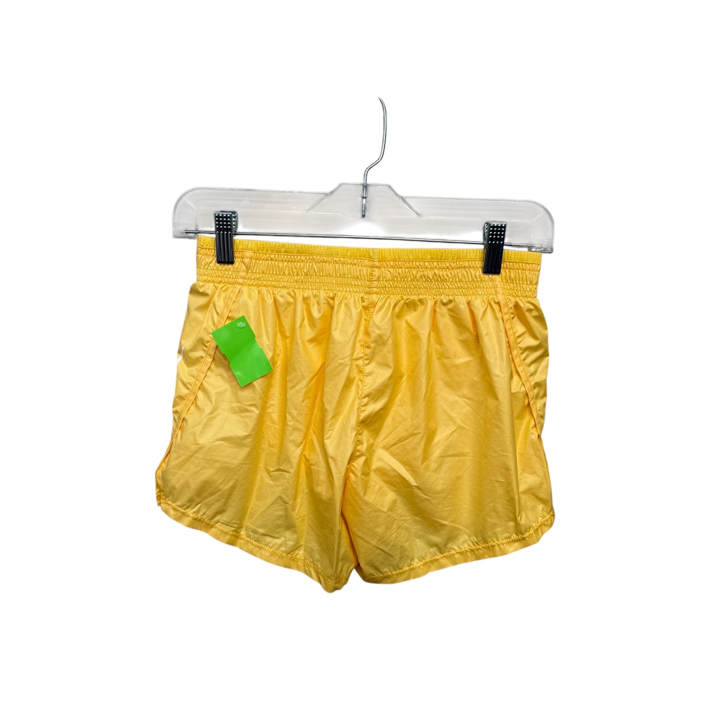 Athletic Shorts By Nike Apparel In Yellow, Size:Xs