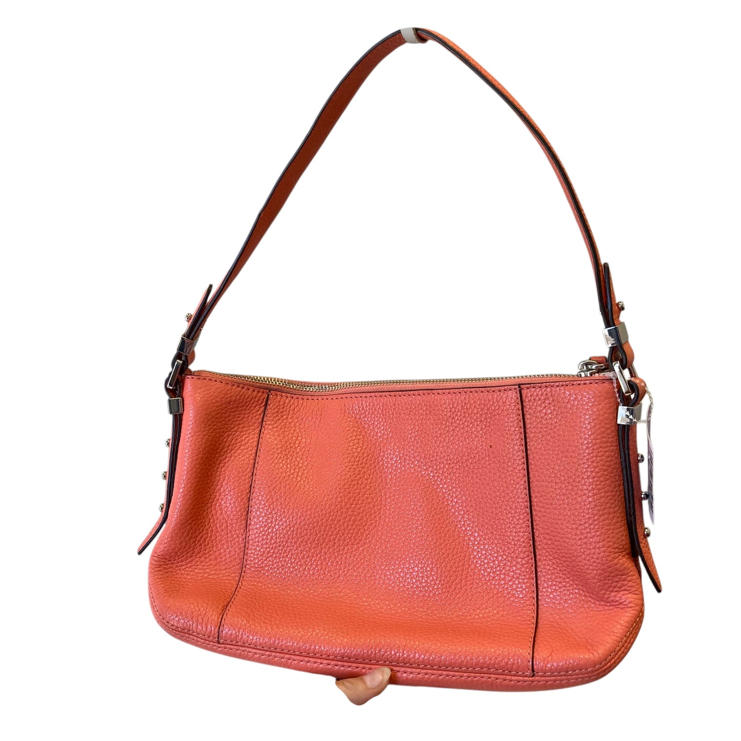Handbag Designer By Michael Kors In Orange, Size:Medium