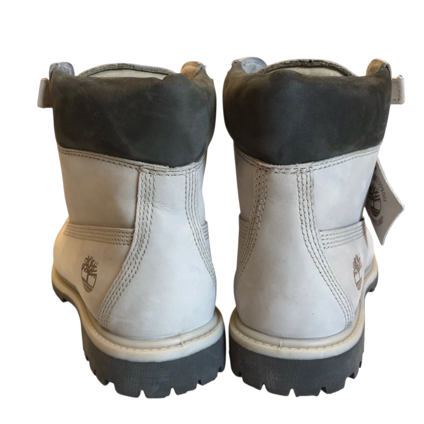 Boots Ankle Flats By Timberland In Grey, Size:7.5