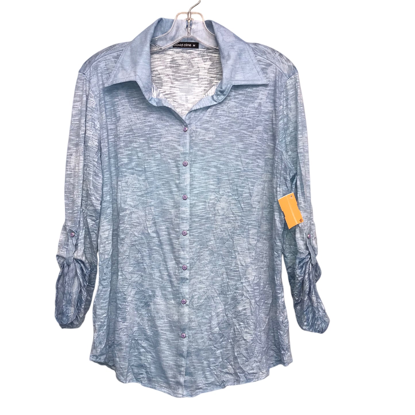 Top Ls By David Cline In Blue, Size:M