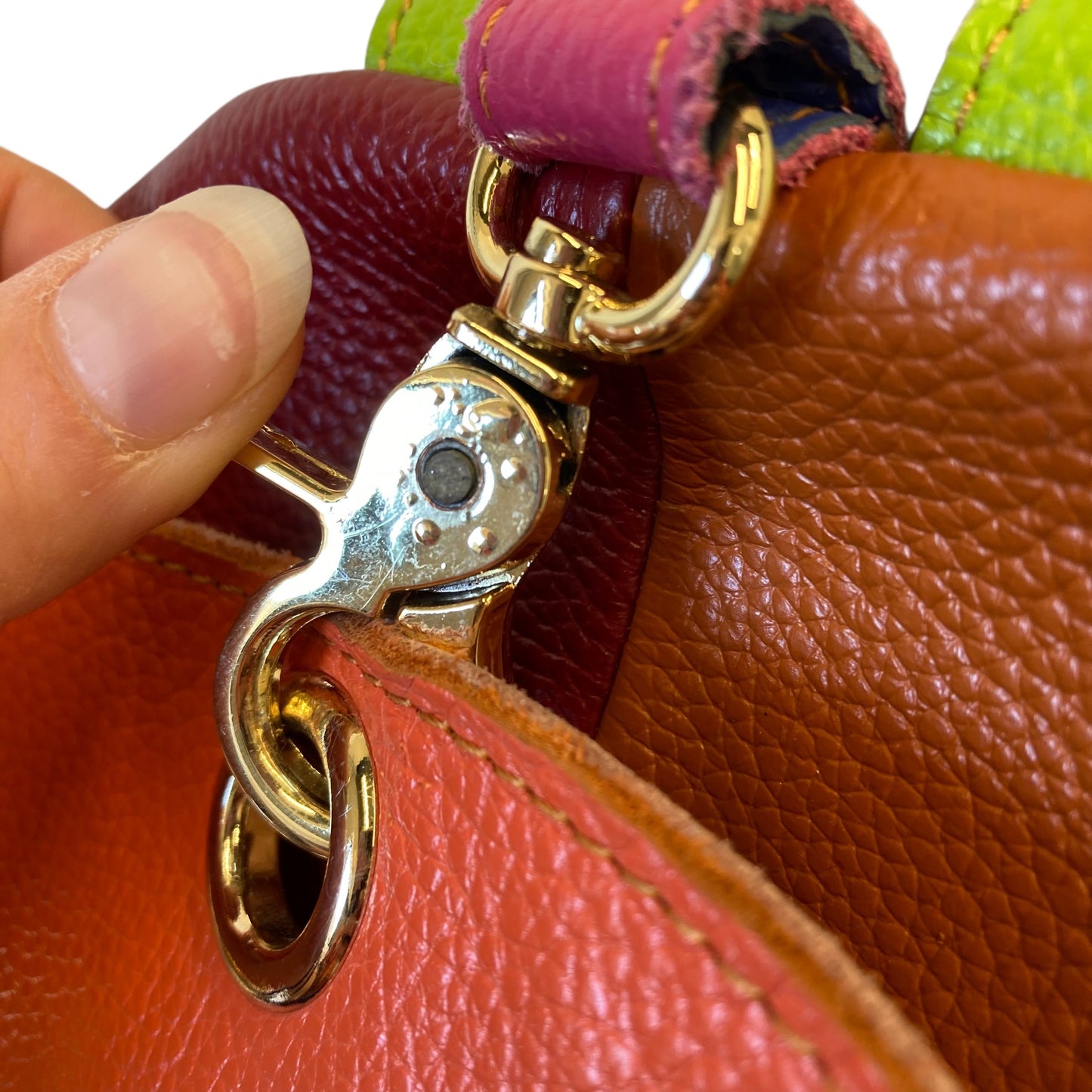 Backpack Leather By American Leather In Multi, Size:Medium