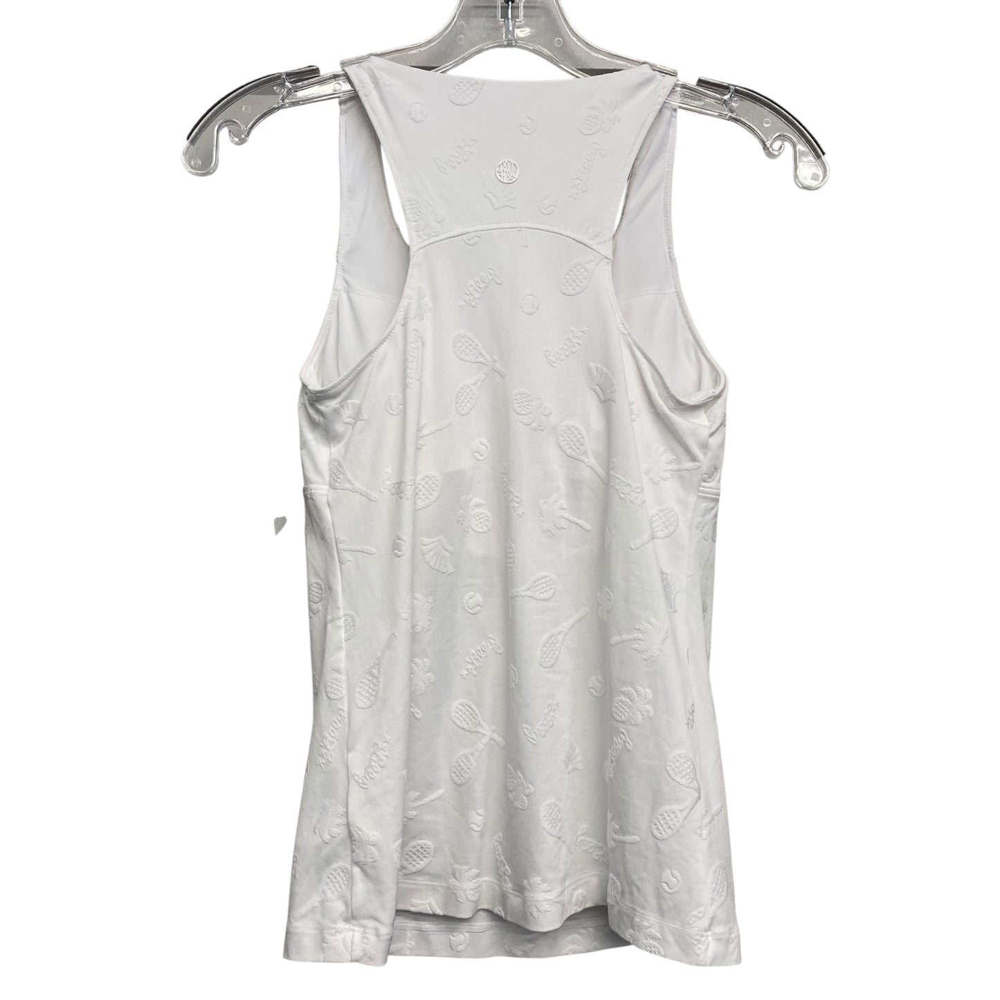 Top Sleeveless Designer By Lilly Pulitzer In White, Size:Xxs