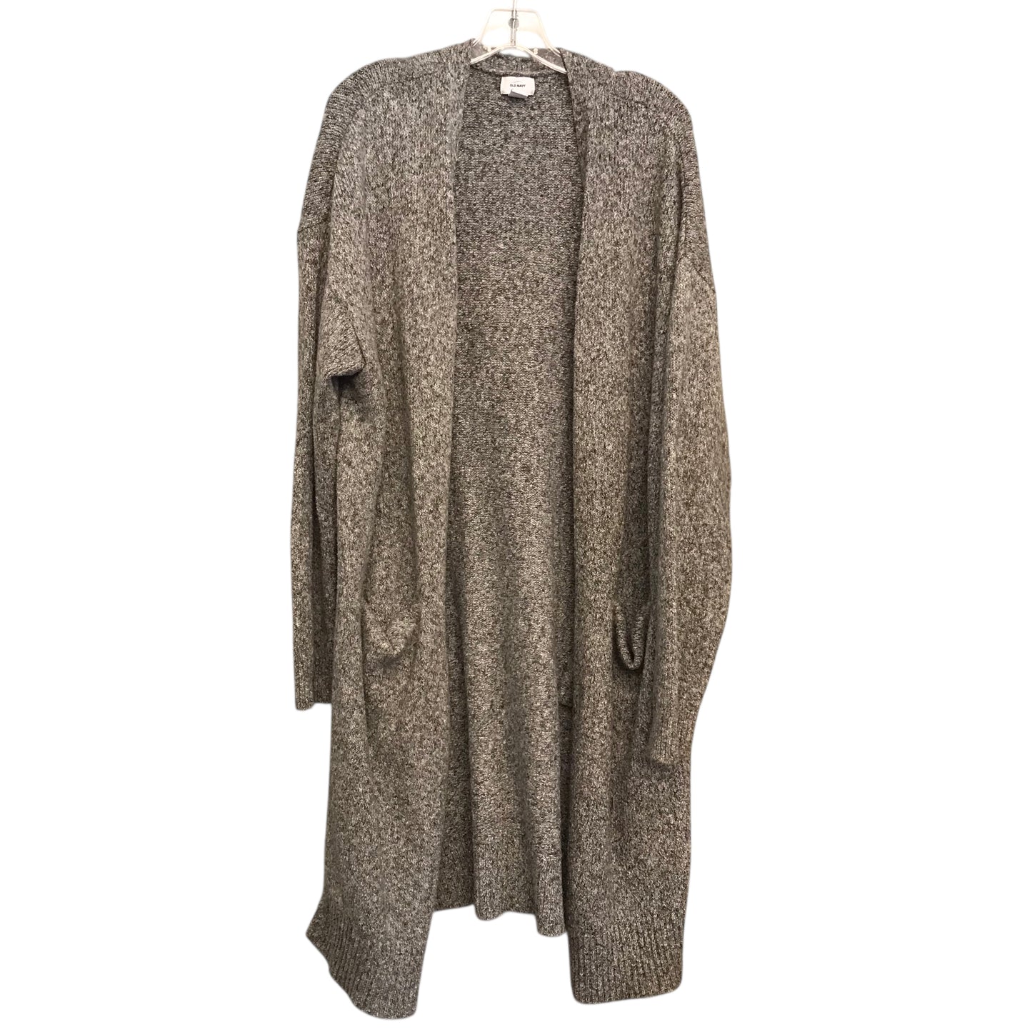 Cardigan By Old Navy In Grey, Size:1X Tall
