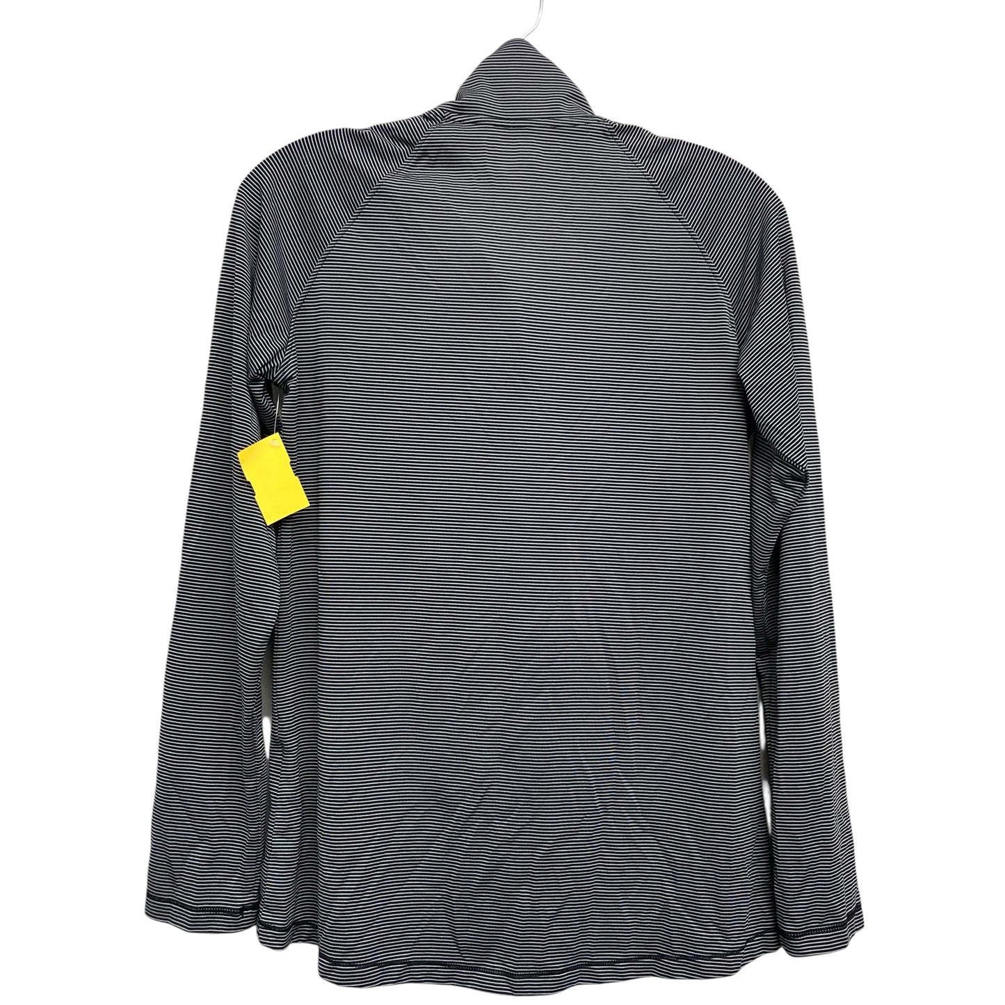 Athletic Top Ls Collar By Under Armour In Striped Pattern, Size:Xs