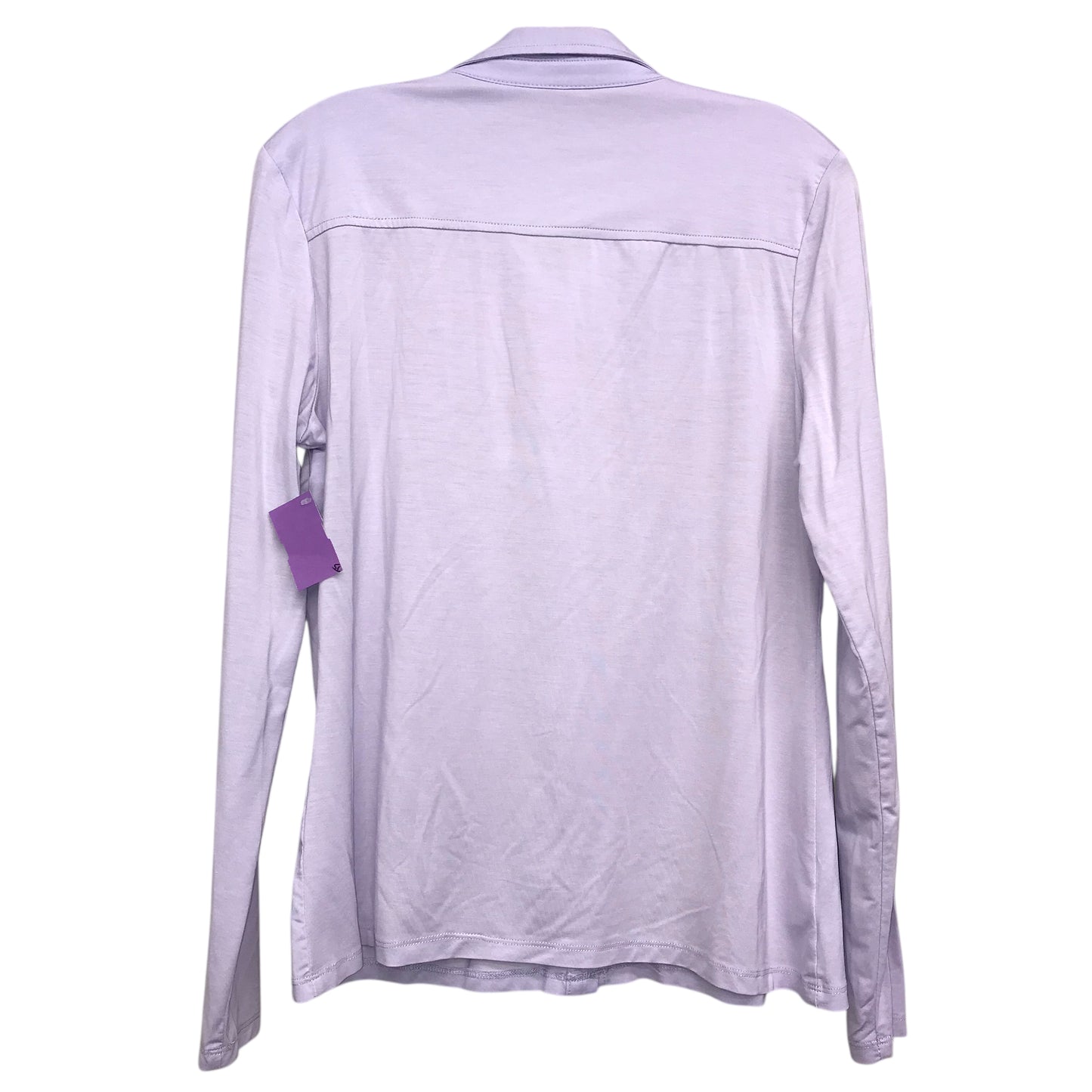 Top Ls Basic By Loft In Purple, Size:M