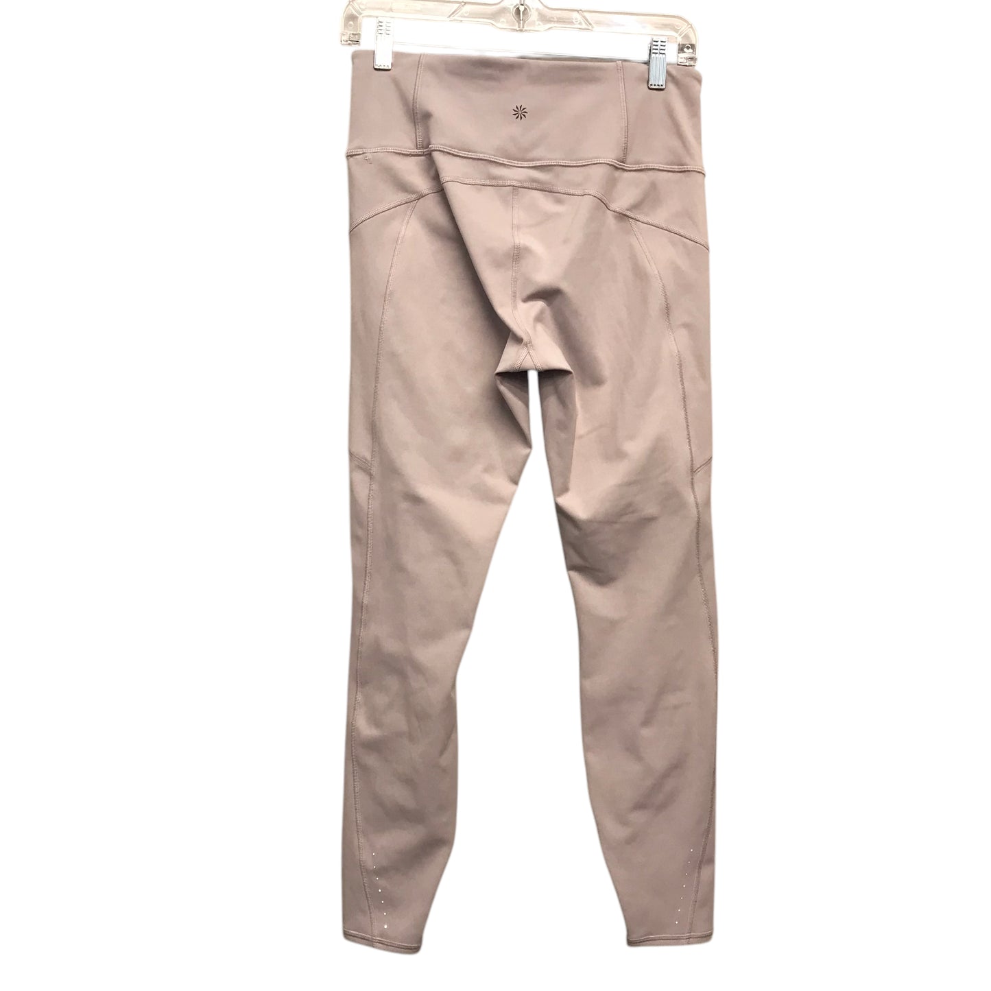 Athletic Leggings By Athleta In Mauve, Size:M