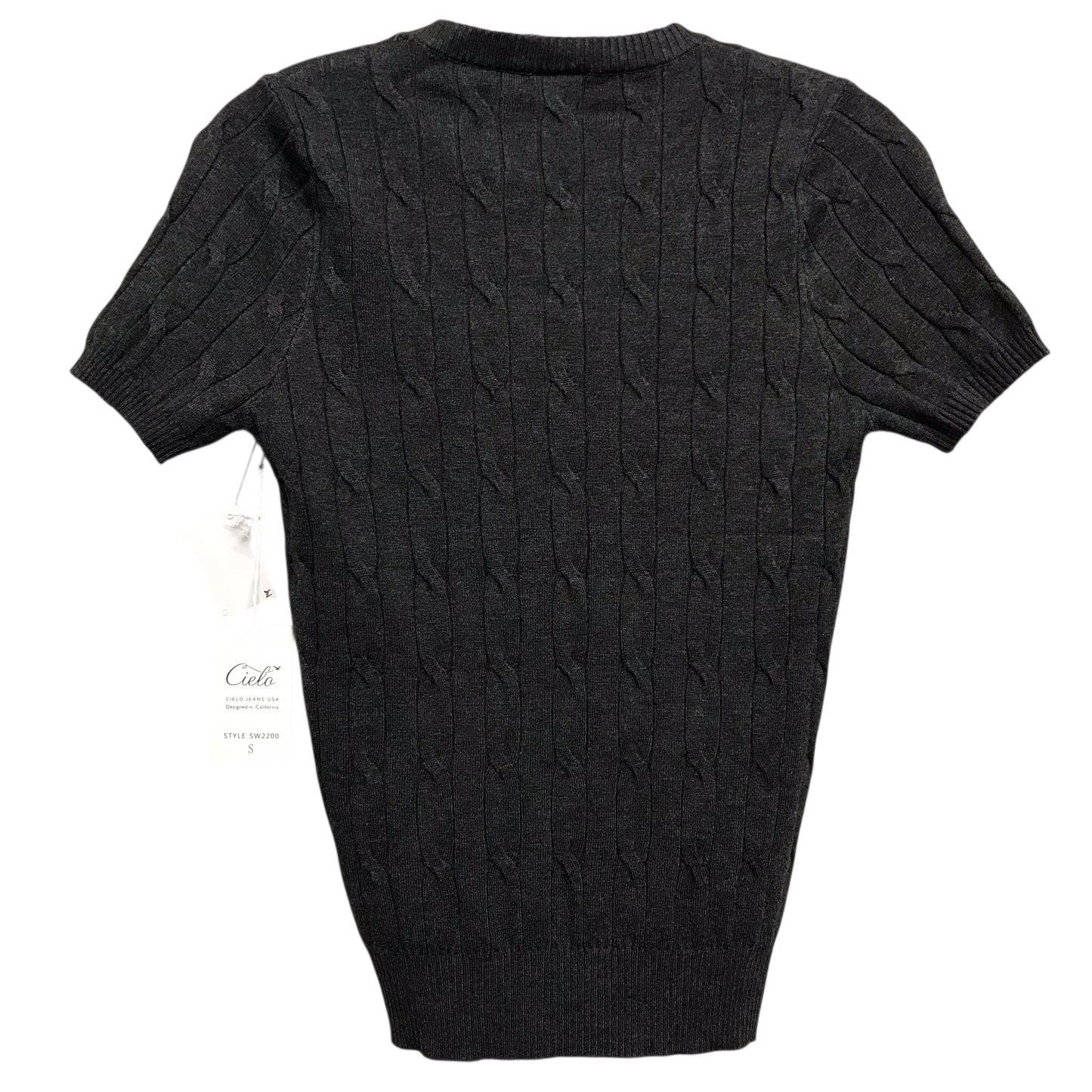 Sweater Ss By Cielo In Grey, Size:S