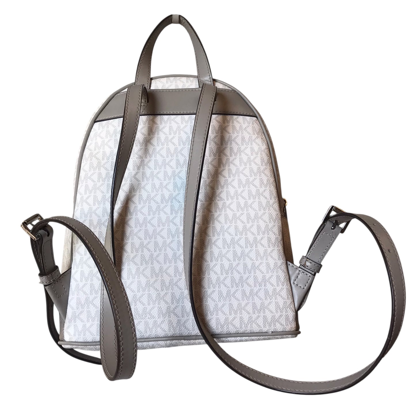 Backpack Designer By Michael Kors In Ivory, Size:Medium