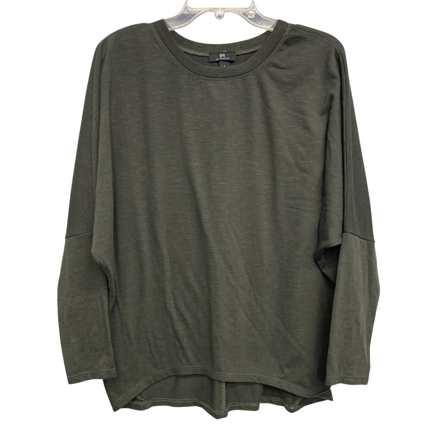 Top Ls By In Sanfrancisco In Green, Size:L