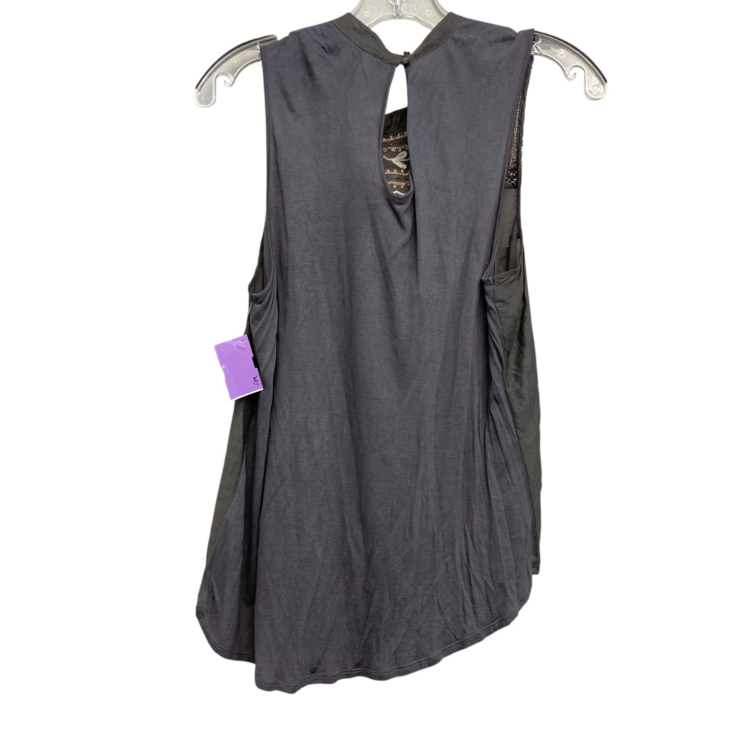 Top Sleeveless By Tiny In Grey, Size:L