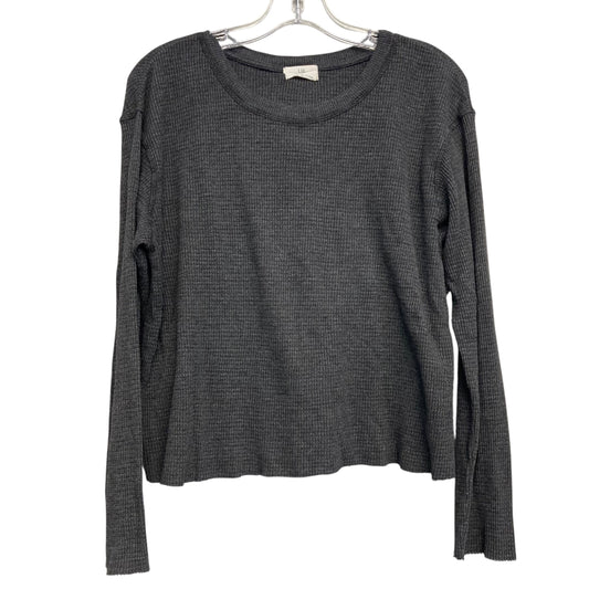 Top Ls By T.La In Grey, Size:M