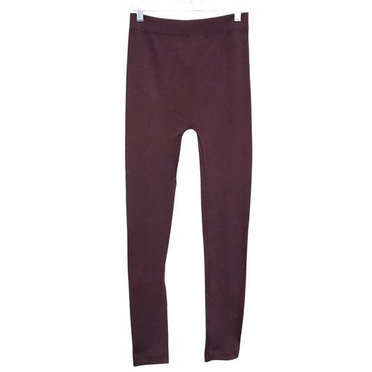 Athletic Leggings By Xersion In Maroon, Size:12