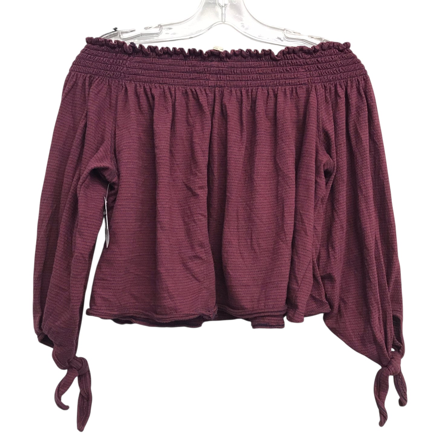 Top 3/4 Sleeve By We The Free In Striped Pattern, Size:S