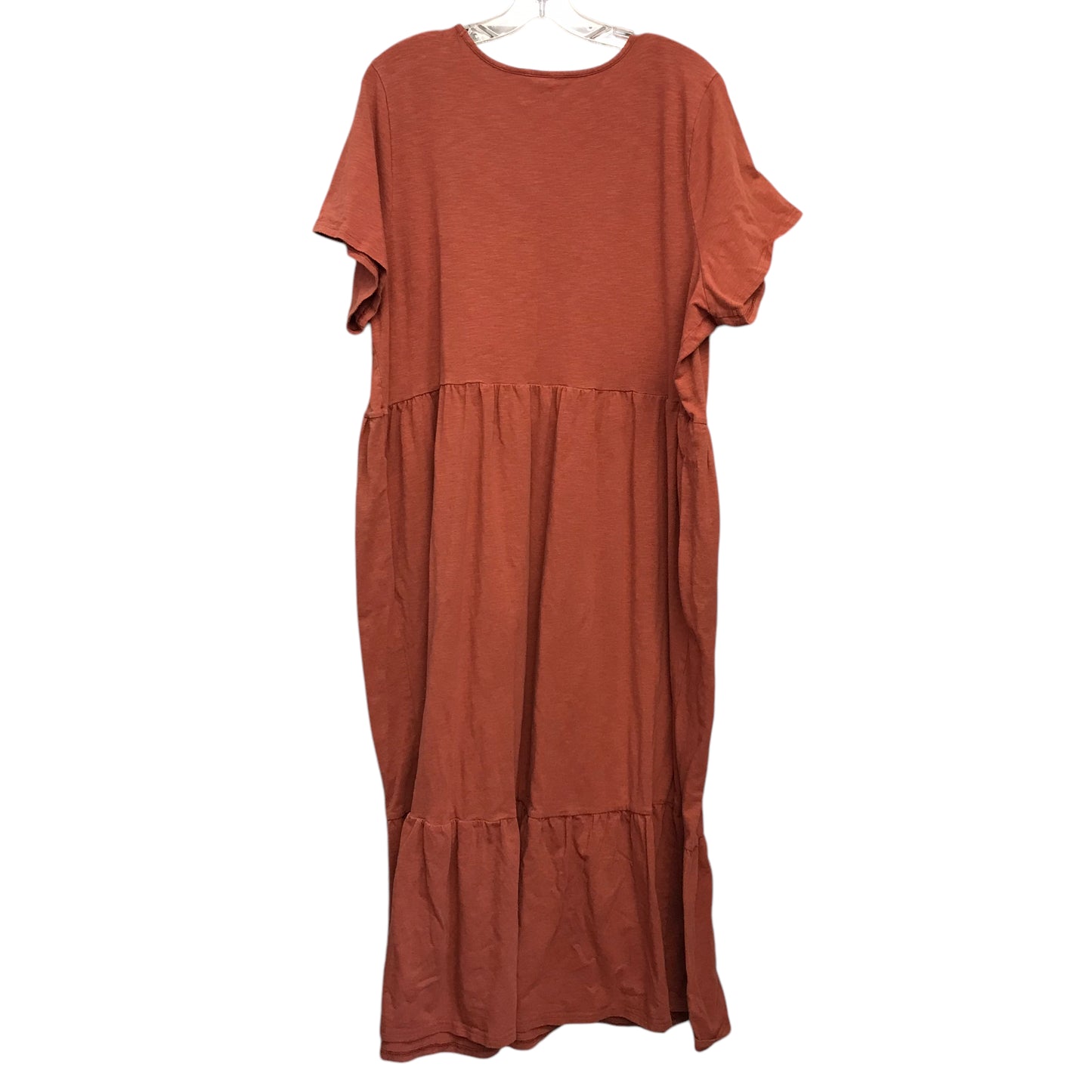 Dress Casual Maxi By Old Navy In Orange, Size:3