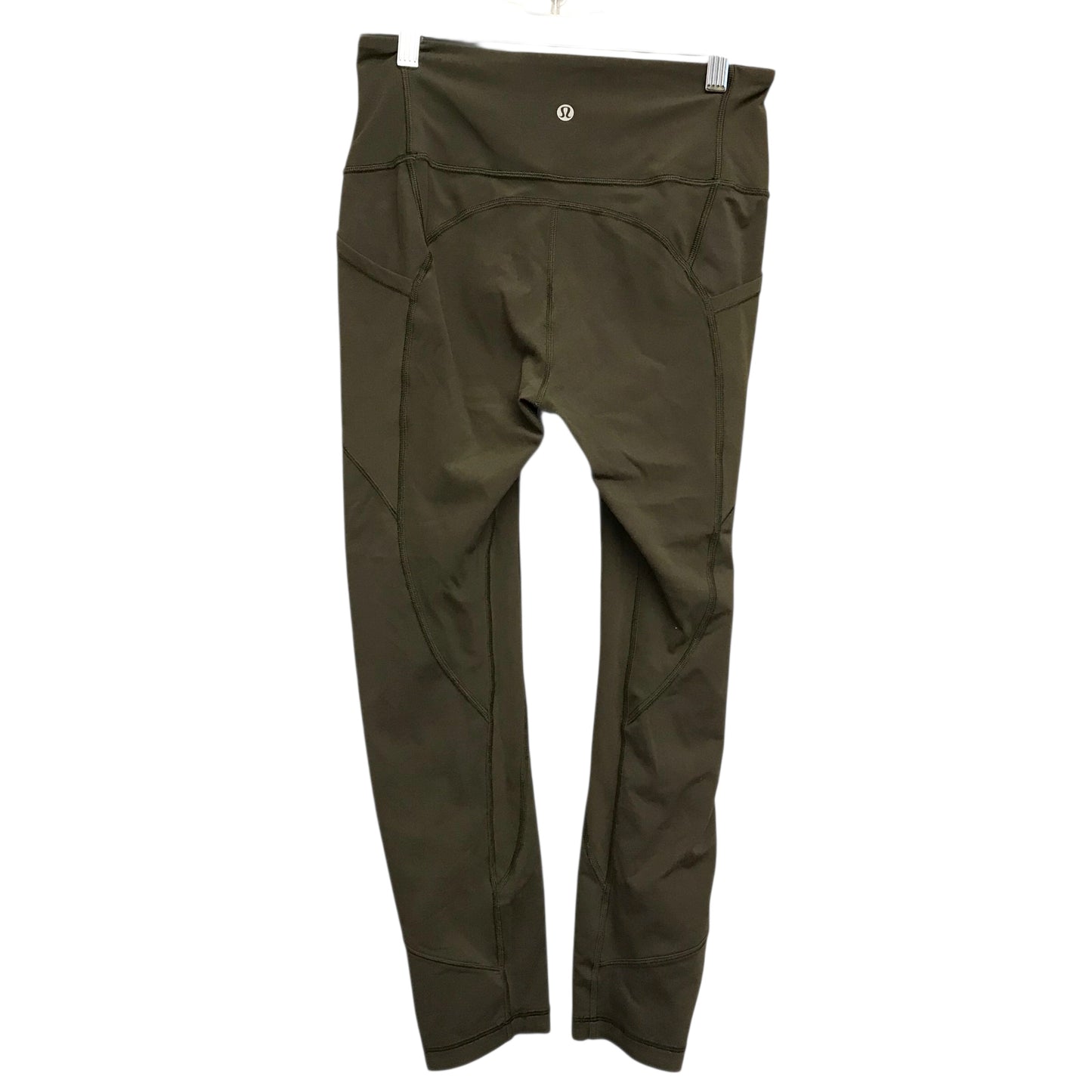 Athletic Leggings By Lululemon In Green, Size:6