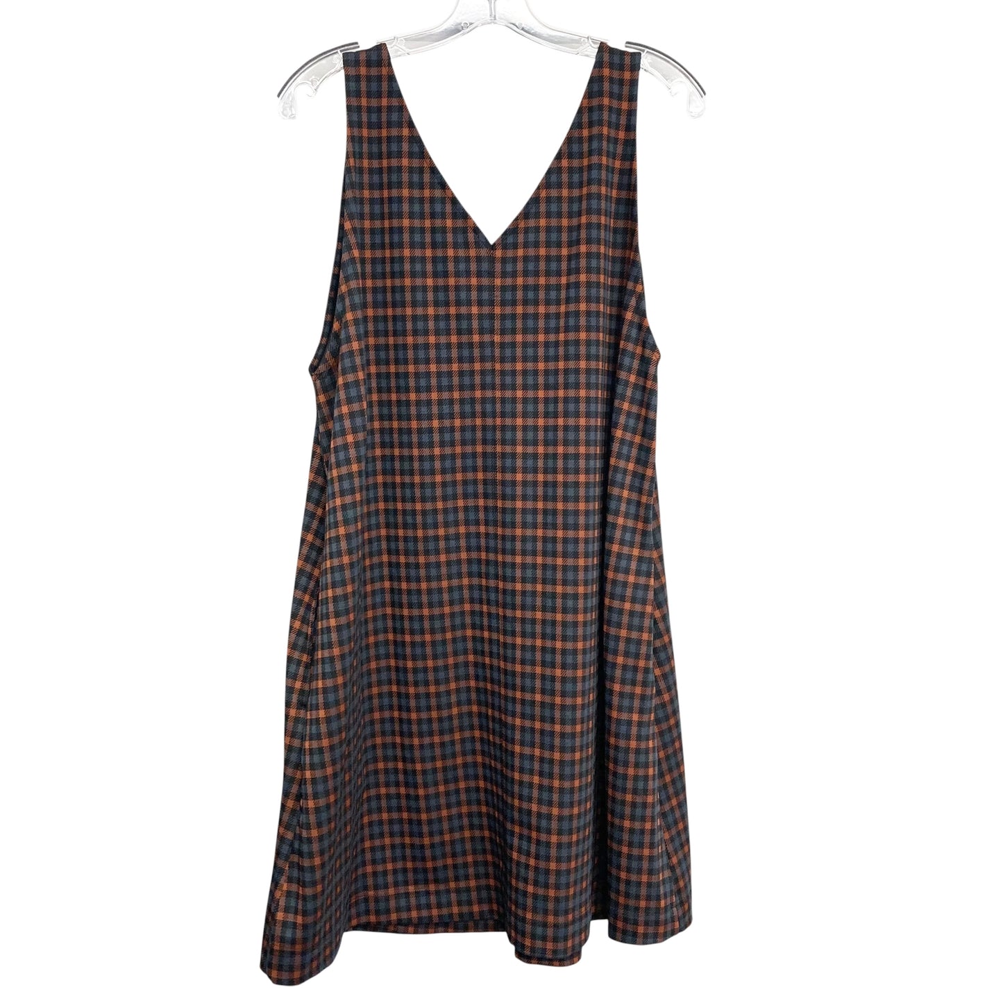 Dress Casual Short By Loft In Plaid Pattern, Size:L