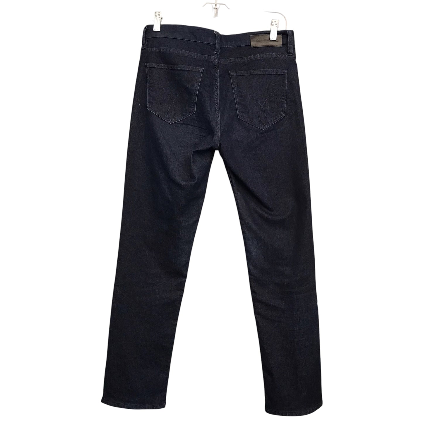 Jeans Boot Cut By Calvin Klein In Blue Denim, Size:6