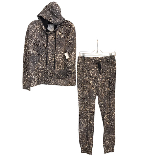 Pants Set 2Pc By Sundry In Animal Print, Size: S/M