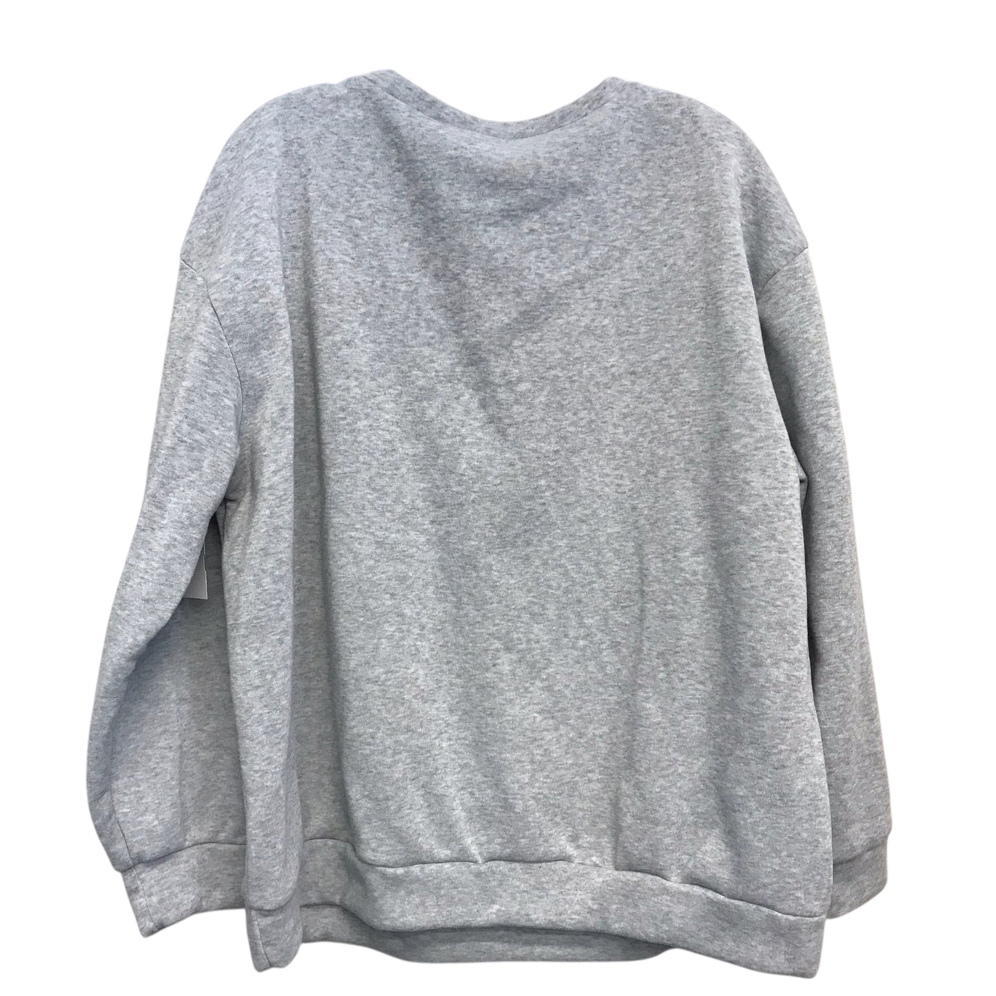 Sweatshirt Crewneck By Shein In Grey, Size:2X