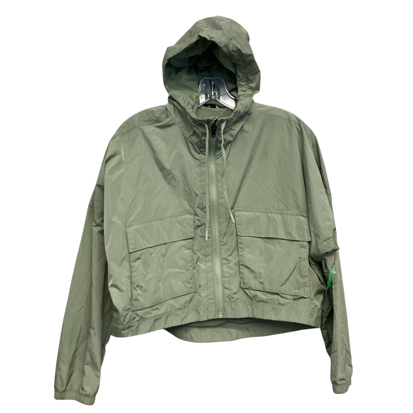 Jacket Windbreaker By Dsg Outerwear In Green, Size:Xs
