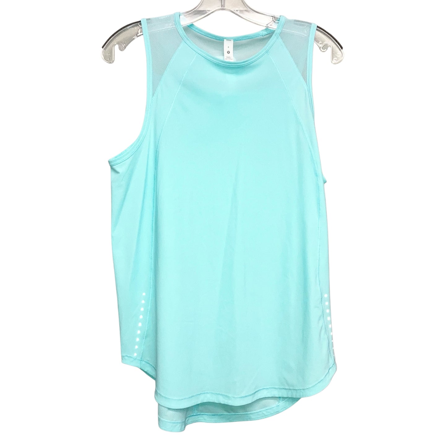 Athletic Tank Top By Lululemon In Blue, Size:M