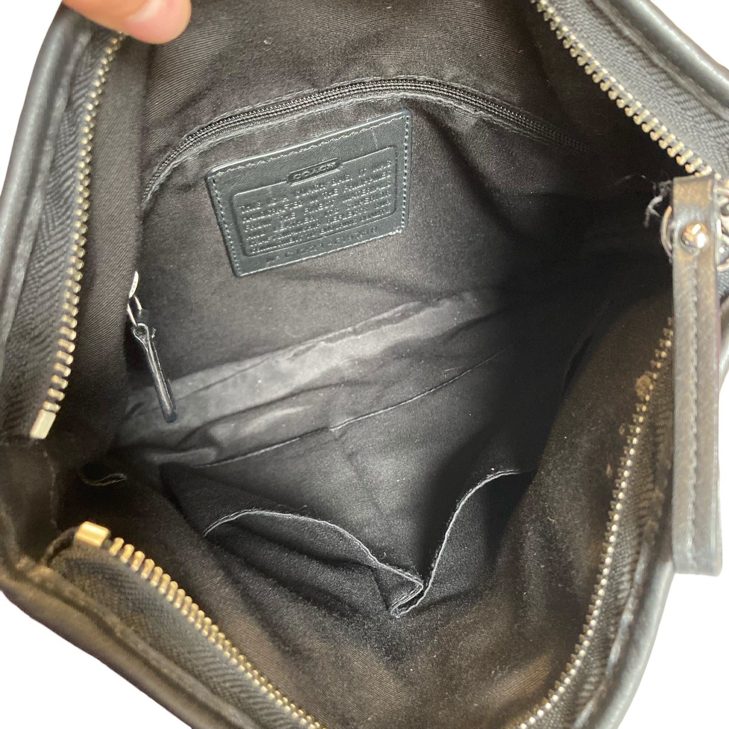 Crossbody Designer By Coach In Black, Size:Small
