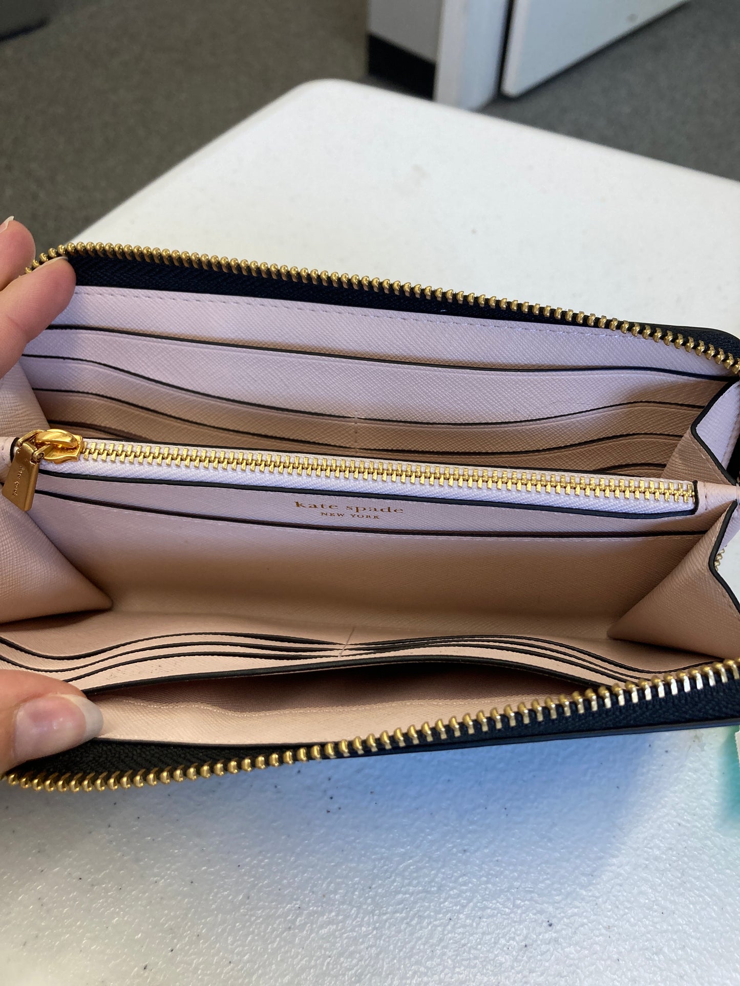Wallet Designer By Kate Spade In Black, Size:Medium