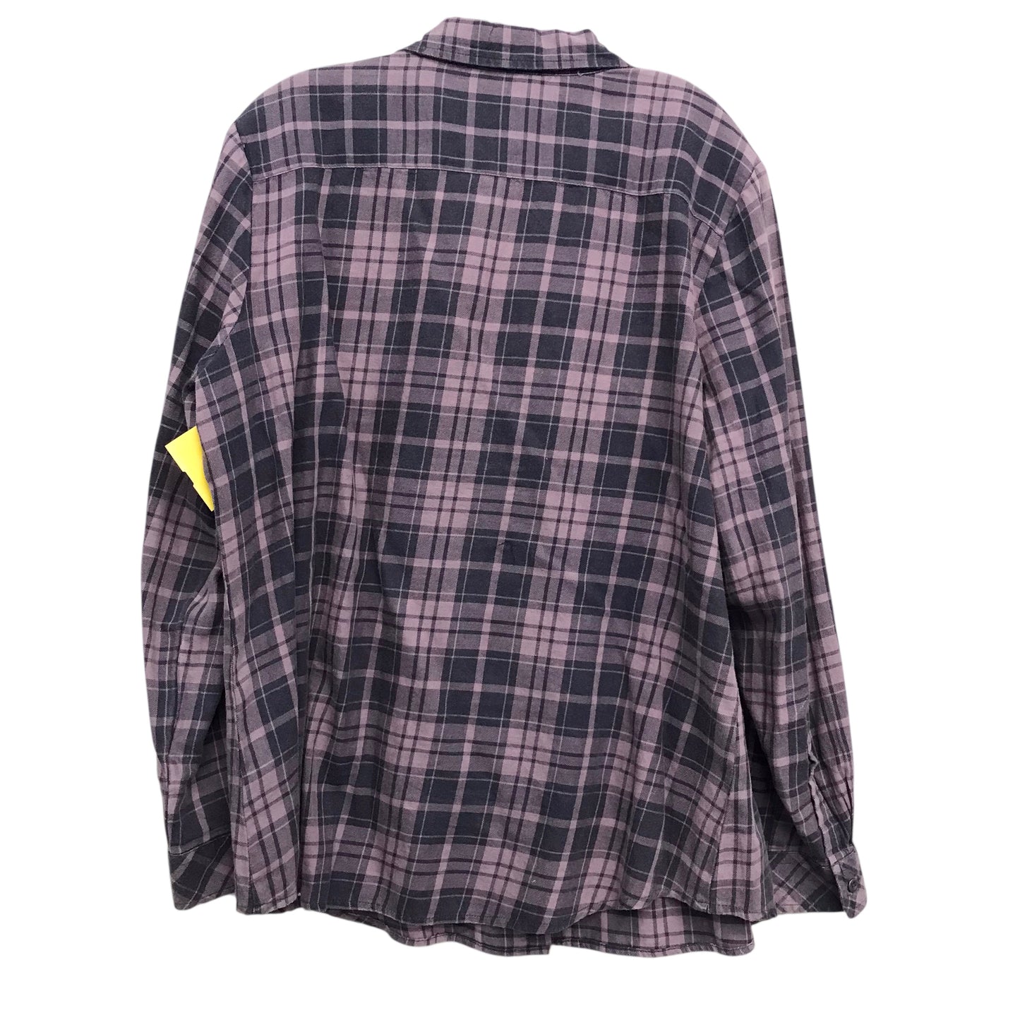 Top Ls By Natural Reflections In Plaid Pattern, Size:Xl